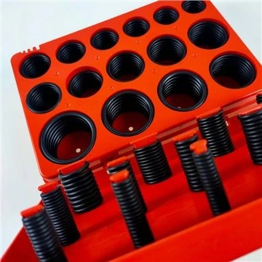 Ortodontski silikonski gumeni O-ring Kit Box